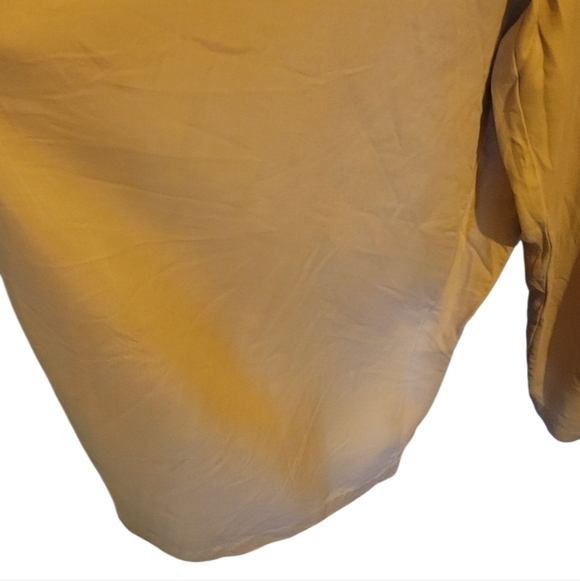 Old Navy Elegant Mustard Yellow Flare Leg Jumpsuit NWOT Size 4X - Picture 6 of 6